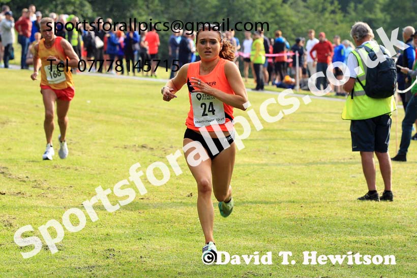 Womens and Mens Over-50s 2023 Sunderland 5k Road Race, July 20th.  Photo: David T. Hewitson/Sports for All Pics